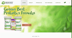 Desktop Screenshot of greensbest.com